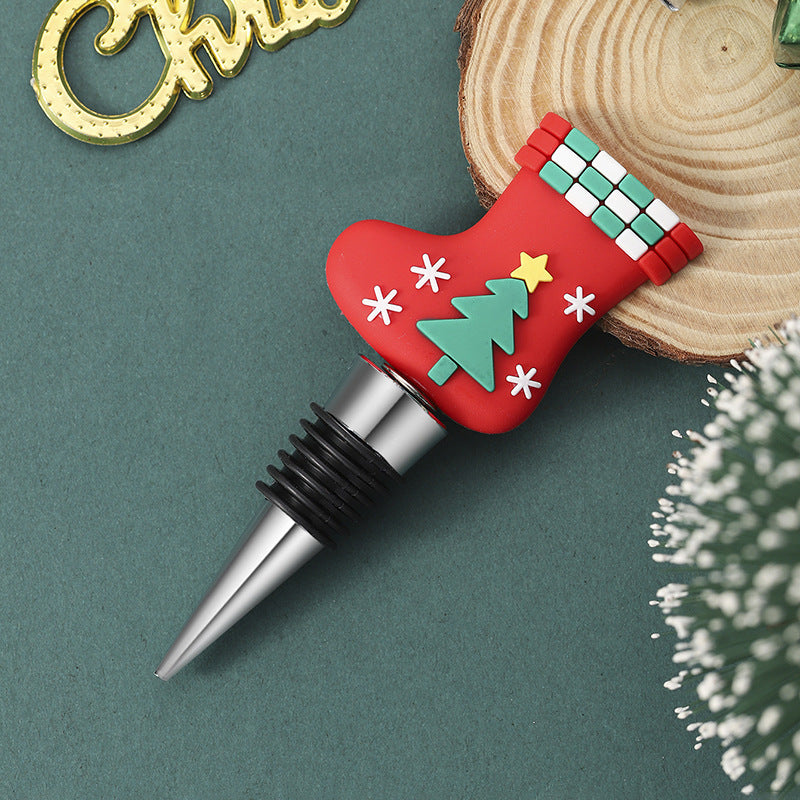 Christmas Wine Stopper