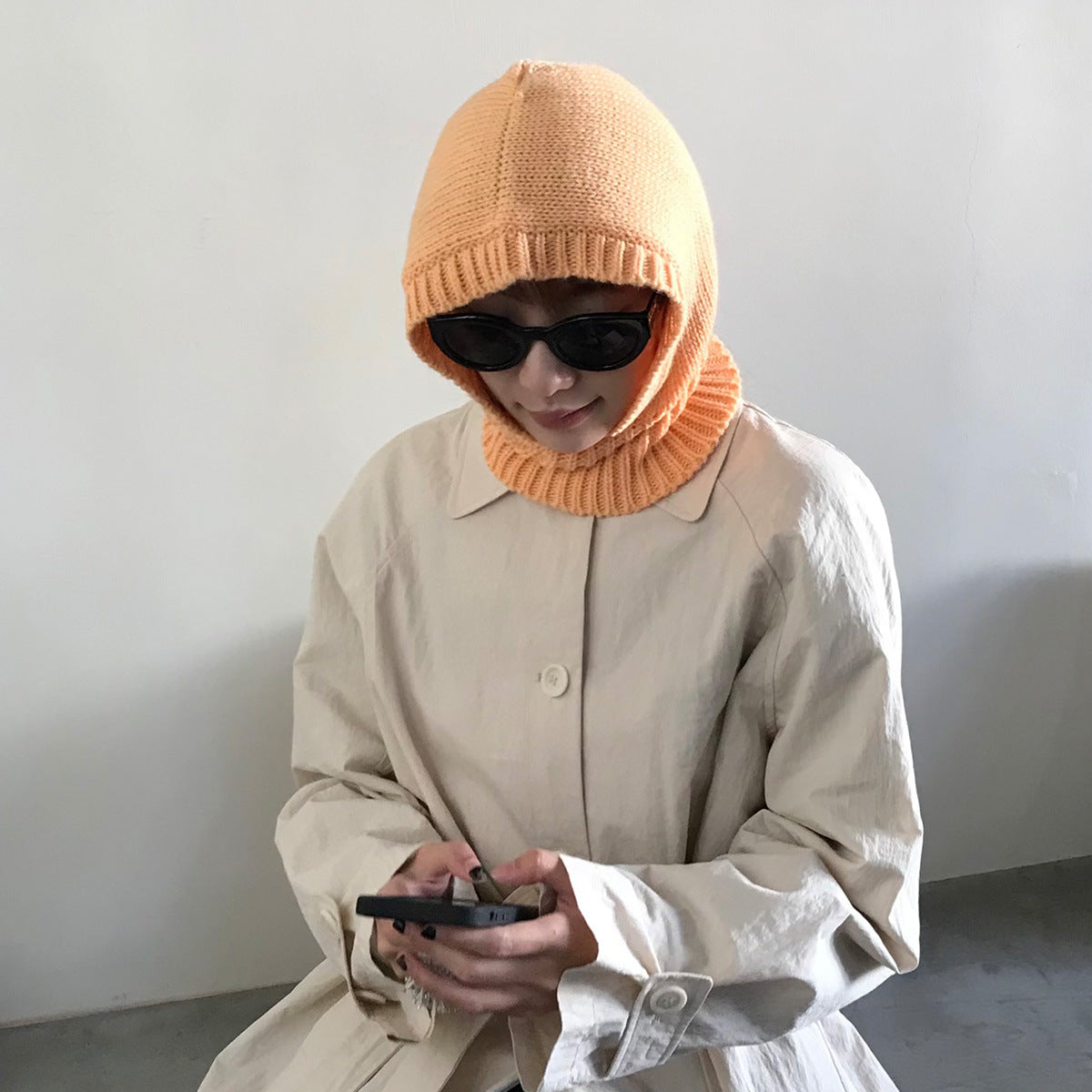 Wool Balaclava Beanie