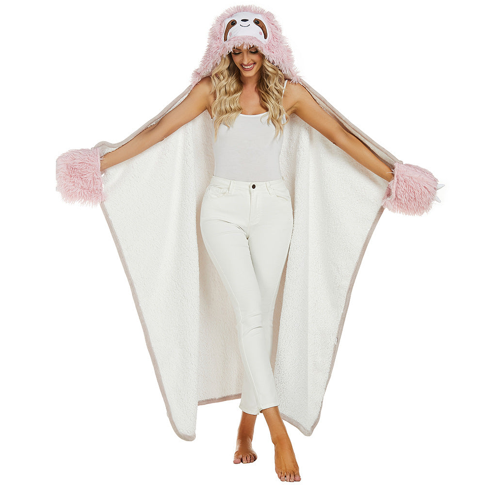 Cartoon Hoodie Blanket