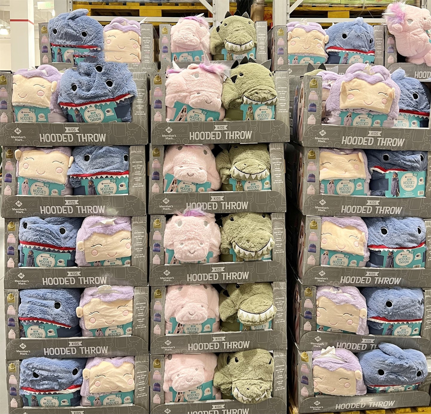 Cartoon Hoodie Blanket - Kids