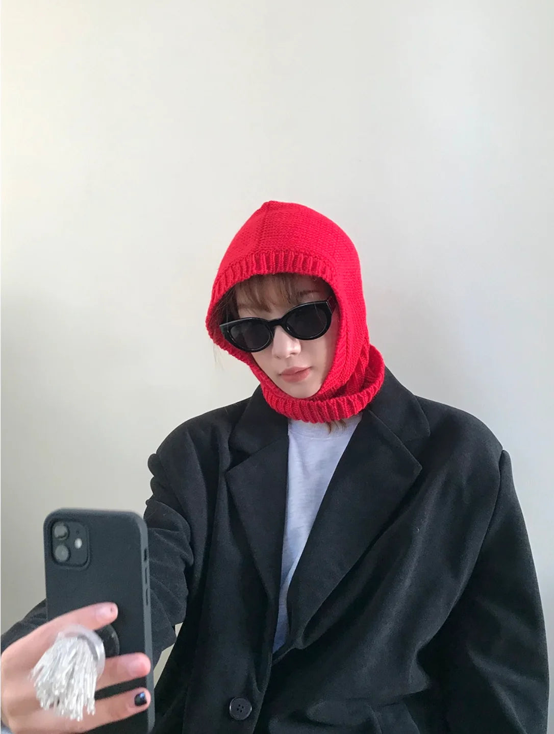 Wool Balaclava Beanie