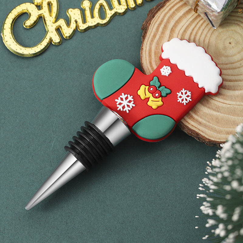 Christmas Wine Stopper