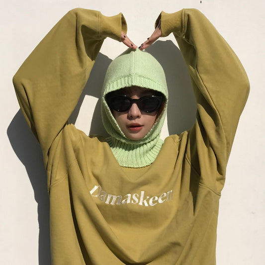 Wool Balaclava Beanie