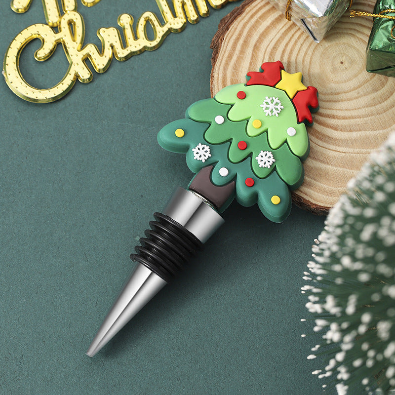 Christmas Wine Stopper